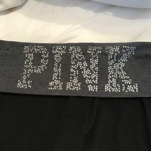 VS pink bootcut yoga pants